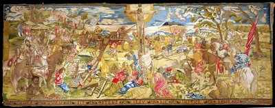 क्रूसीफिक्सन, 1609 (कढ़ाई) द्वारा जैकोपो रोबुस्टी टिंटोरेटो